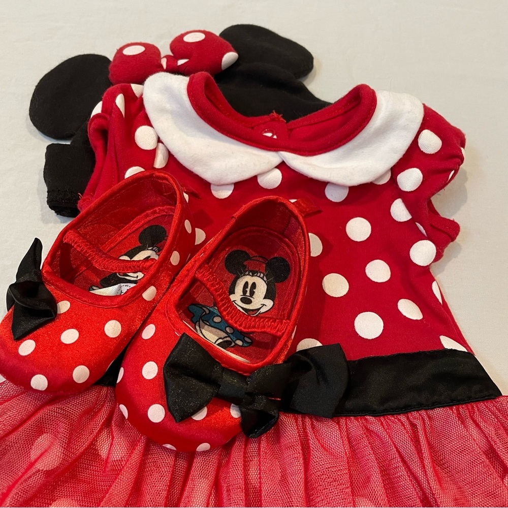 Disney Baby Minnie Mouse Costume Size 0-3 Months